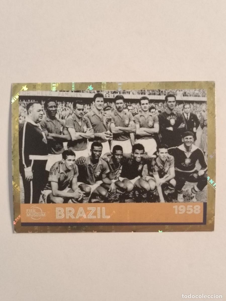Cromos de f&uacute;tbol: #FWC 21 CAMPEONES (BRASIL 1958) MUNDIAL QATAR 2022 PANINI