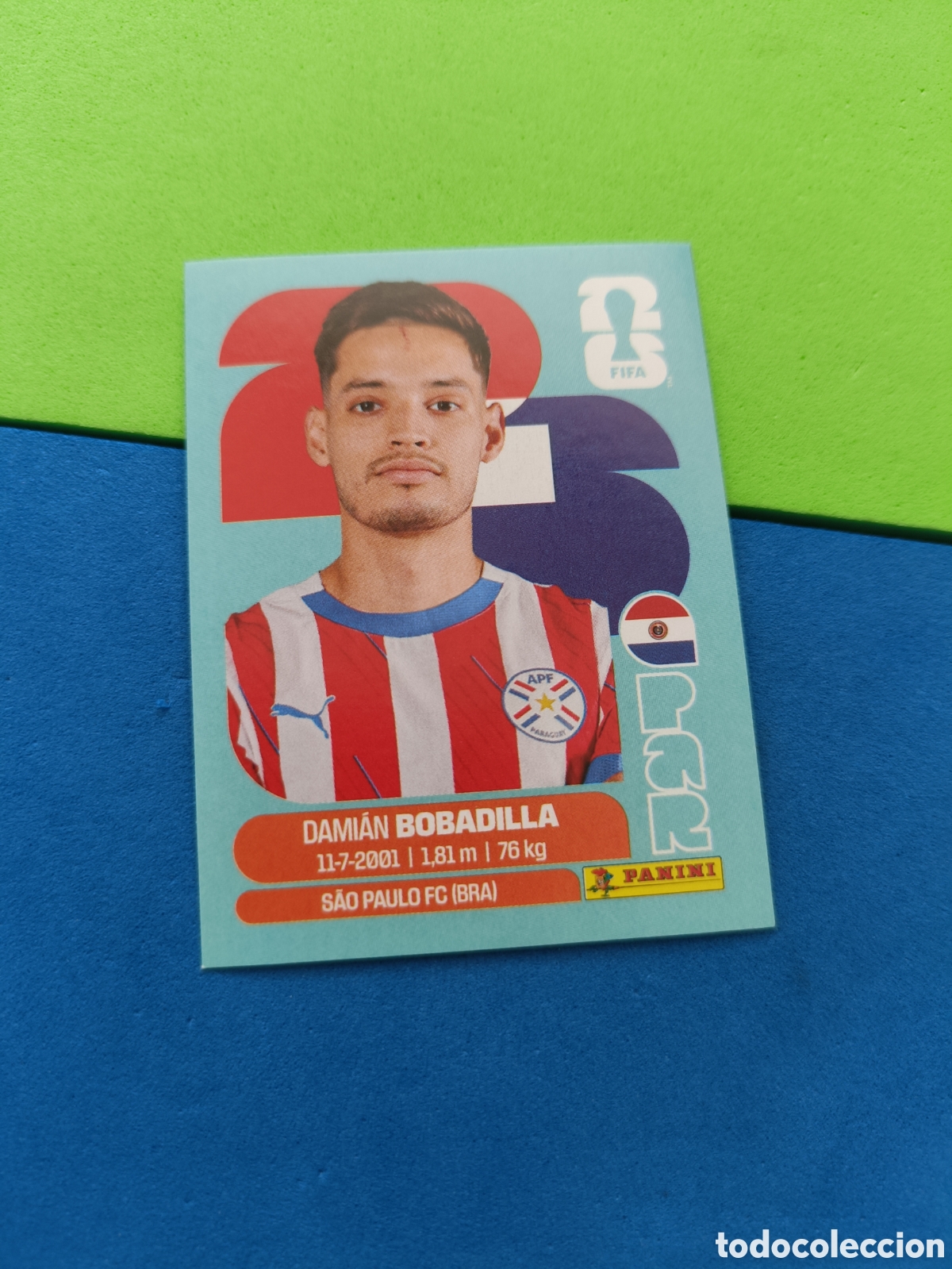 Cromos de f&uacute;tbol: Panini Mundial Fifa World cup 2026 26 sticker - PAR 11 Bobadilla