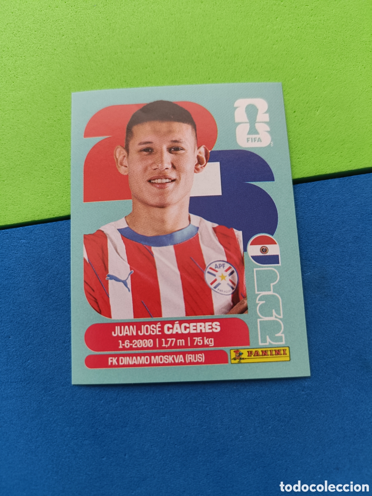 Fu&szlig;ball-Sticker: Panini Mundial Fifa World cup 2026 26 sticker - PAR 6 C&aacute;ceres
