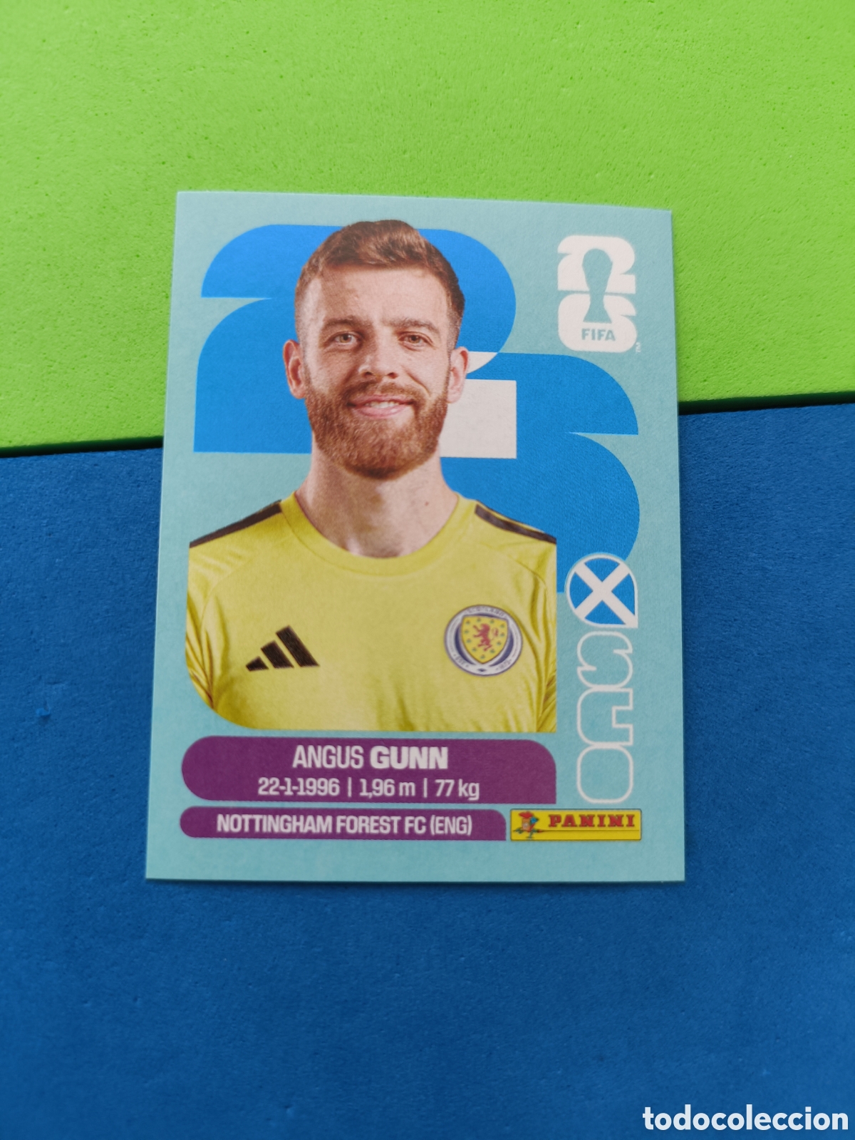 Cromos de f&uacute;tbol: Panini Mundial Fifa World cup 2026 26 sticker - SCO 2 Gunn