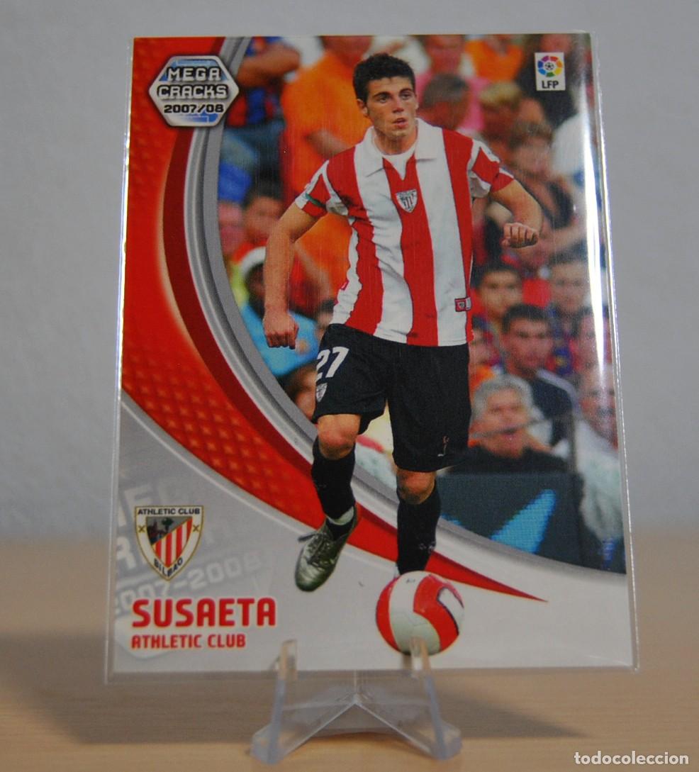 Cromos de f&uacute;tbol: Susaeta, n&ordm;33 BIS (Athletic C.B.). Colecci&oacute;n Cromos MegaCracks 2007-2008. Panini. Nuevo fichaje.