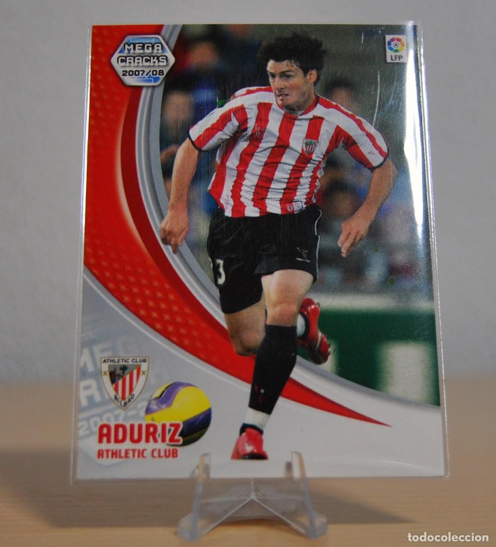 Fu&szlig;ball-Sticker: Aduriz, n&ordm;34 (Athletic C.B.). Colecci&oacute;n Cromos MegaCracks 2007-2008. Panini.