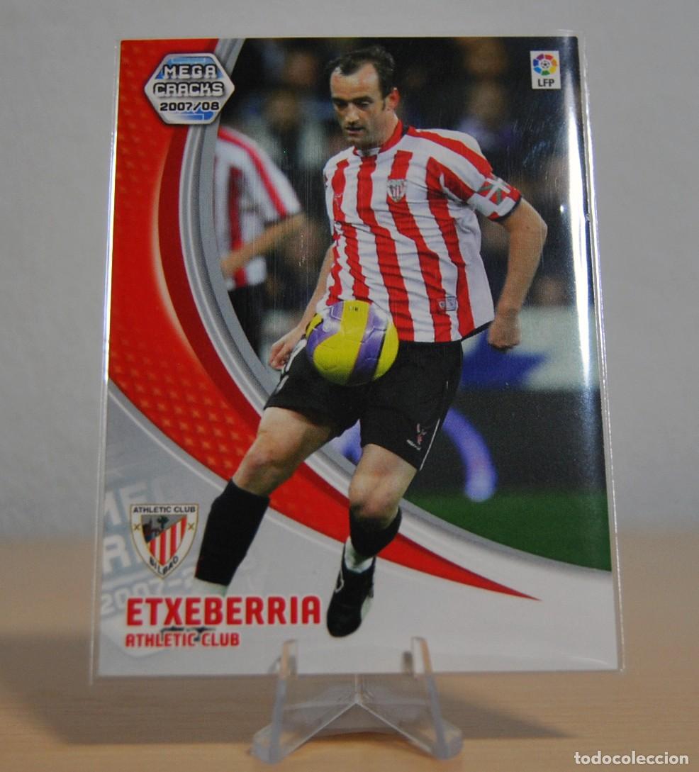 Fu&szlig;ball-Sticker: Etxeberria, n&ordm;35 (Athletic C.B.). Colecci&oacute;n Cromos MegaCracks 2007-2008. Panini.