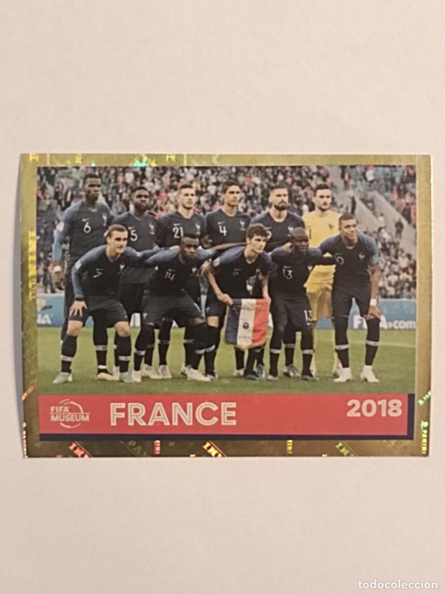 Fu&szlig;ball-Sticker: #FWC 29 CAMPEONES (FRANCIA 2018) MUNDIAL QATAR 2022 PANINI