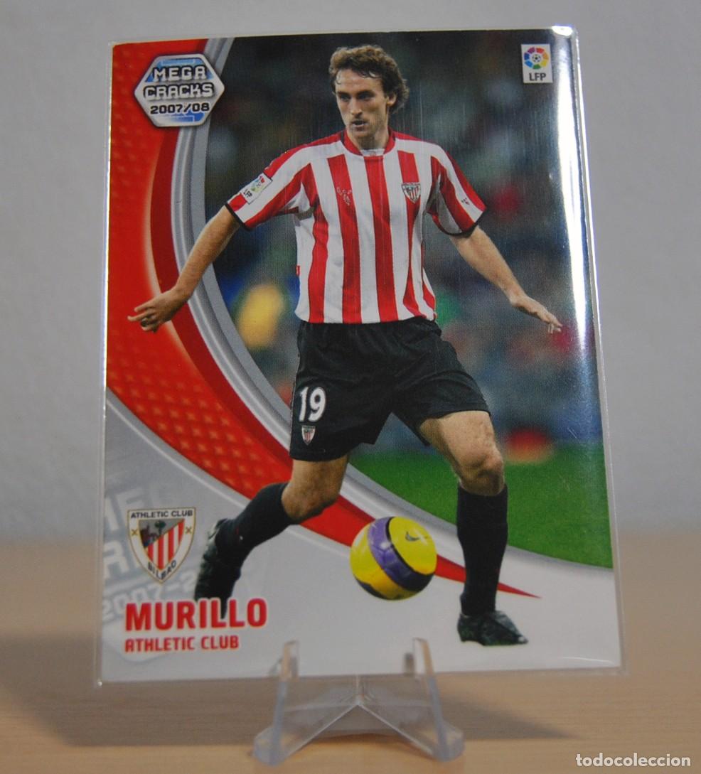 Fu&szlig;ball-Sticker: Murillo, n&ordm;27 (Athletic C.B.). Colecci&oacute;n Cromos MegaCracks 2007-2008. Panini.