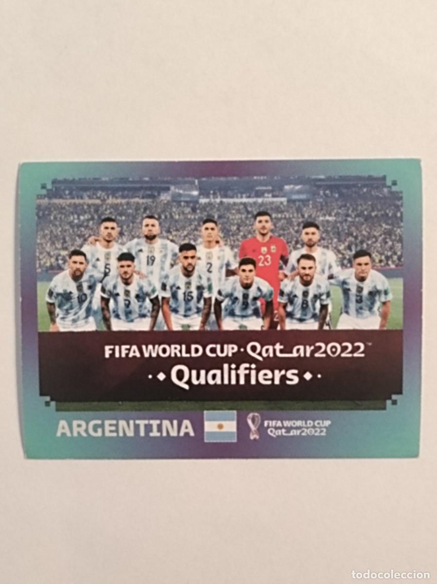 Football Stickers: #ARG 1 EQUIPO (ARGENTINA) MUNDIAL QATAR 2022 PANINI