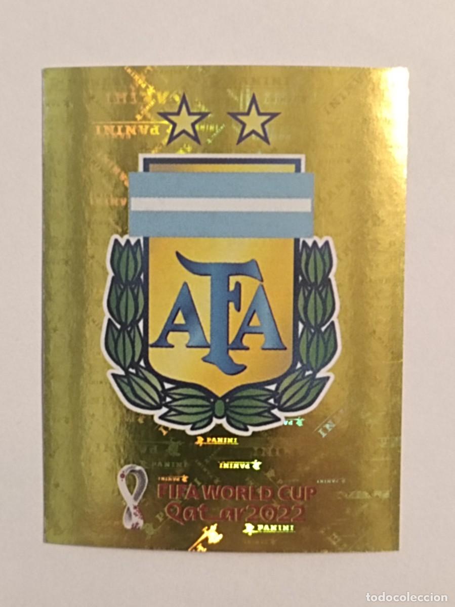 Football Stickers: #ARG 2 ESCUDO (ARGENTINA) MUNDIAL QATAR 2022 PANINI