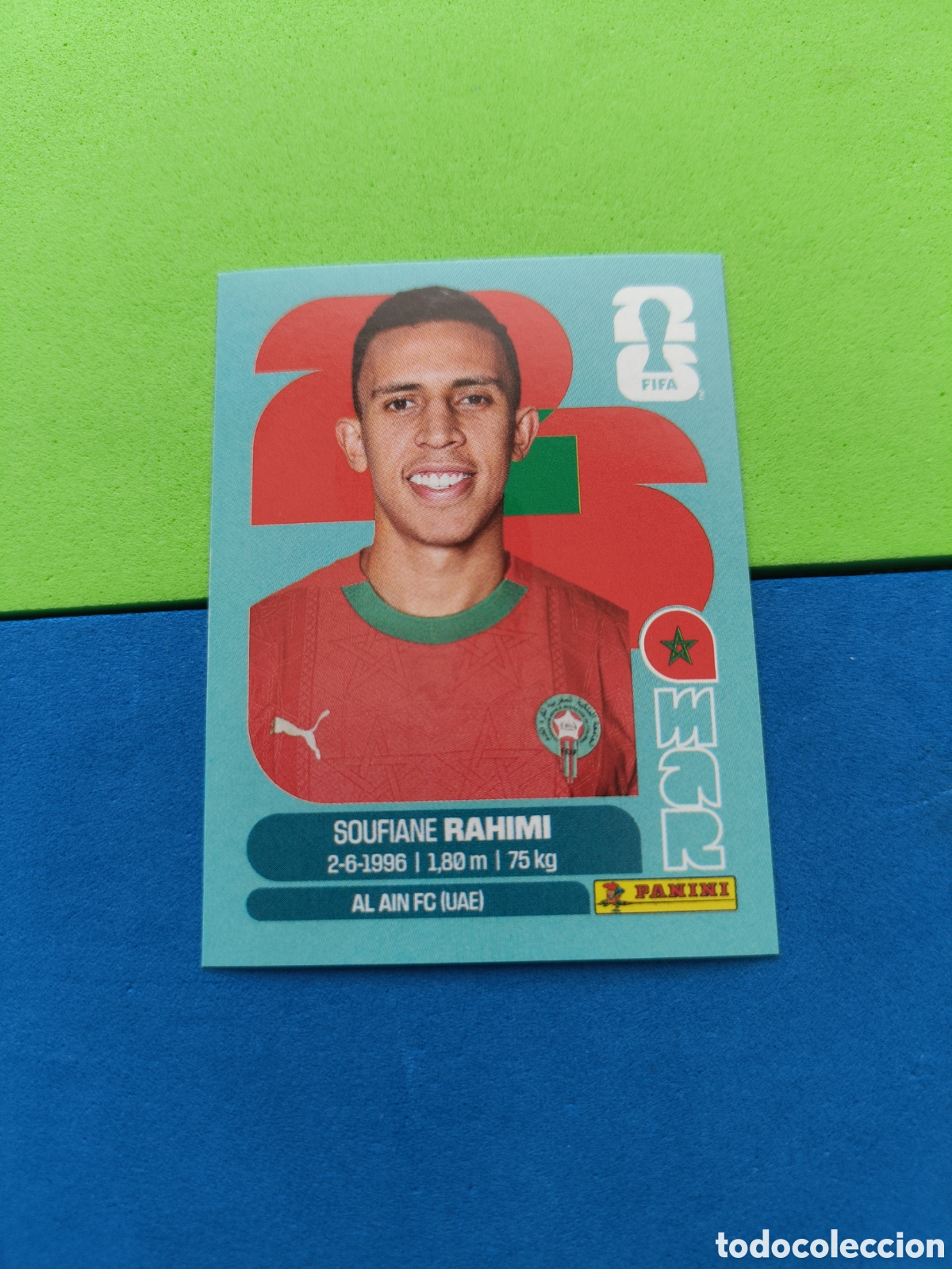 Cromos de f&uacute;tbol: Panini Mundial Fifa World cup 2026 26 sticker - MAR 18 Rahimi