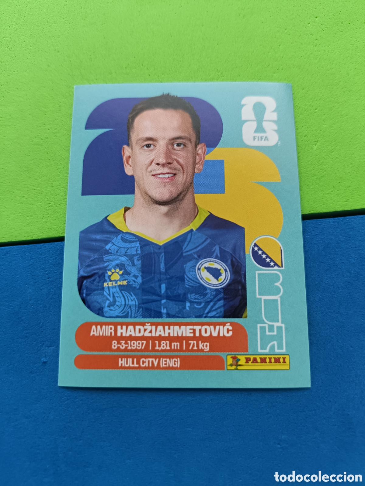 Cromos de f&uacute;tbol: Panini Mundial Fifa World cup 2026 26 sticker - BIH 8 Hadziahmetovic