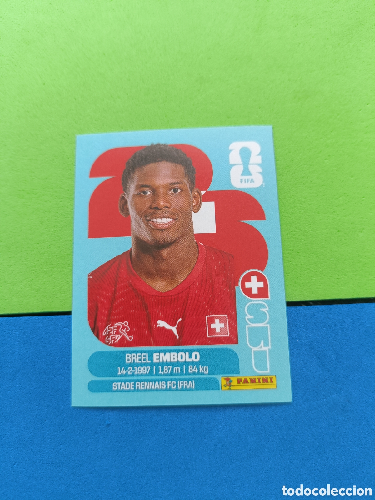 Cromos de f&uacute;tbol: Panini Mundial Fifa World cup 2026 26 sticker - SUI 17 Embolo