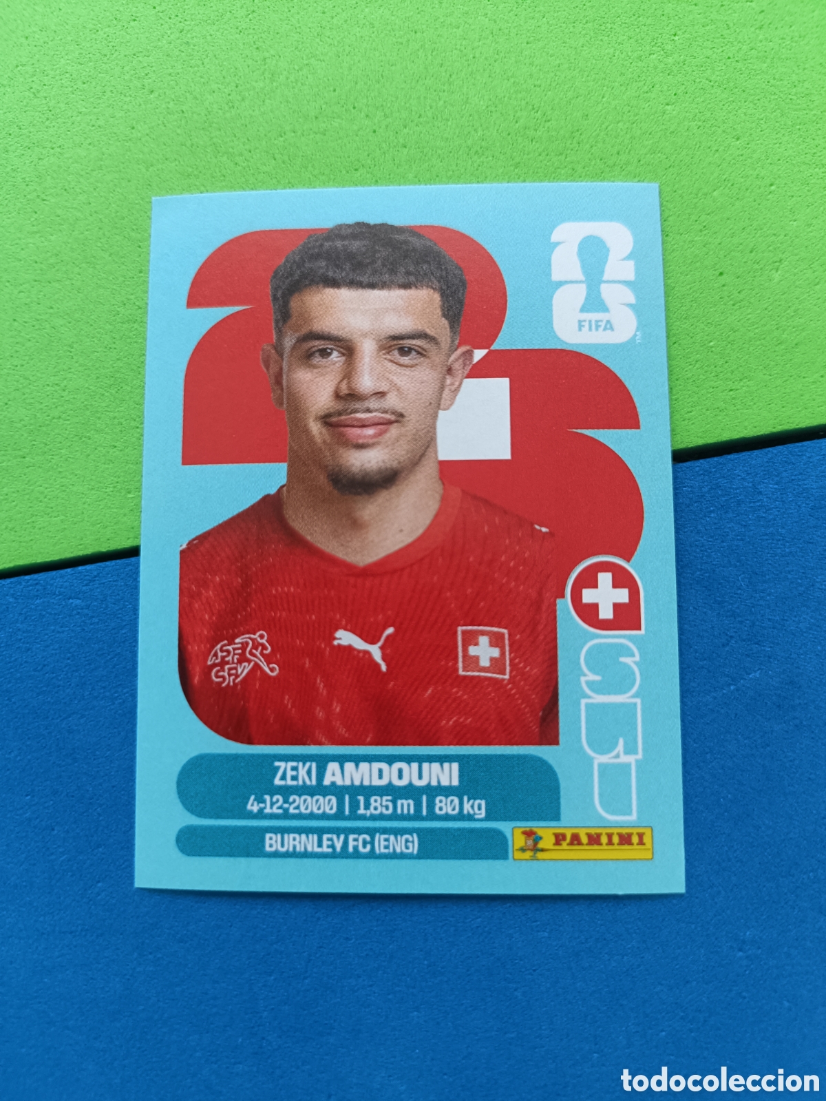 Cromos de f&uacute;tbol: Panini Mundial Fifa World cup 2026 26 sticker - Sui 20 Amdouni