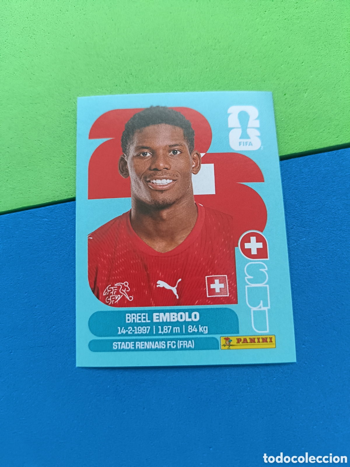 Cromos de f&uacute;tbol: Panini Mundial Fifa World cup 2026 26 sticker - SUI 17 Embolo