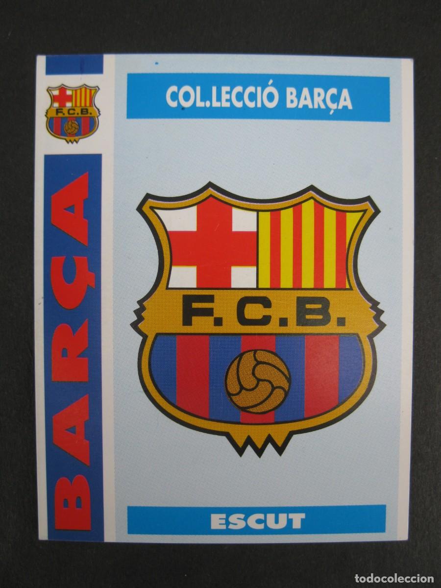 Cromos de f&uacute;tbol: ESCUDO - CARD N&ordm; 1 - COL.LECCI&Oacute; BAR&Ccedil;A - TEMPORADA 92-93.