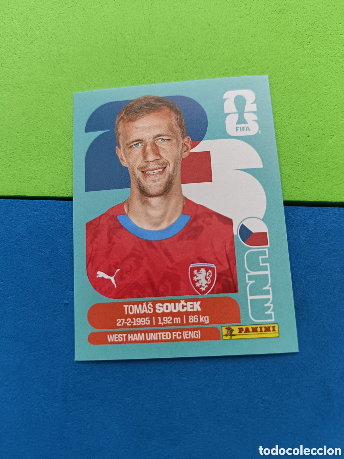 Cromos de f&uacute;tbol: Panini Mundial Fifa World cup 2026 26 sticker - CZE 12 Soucek