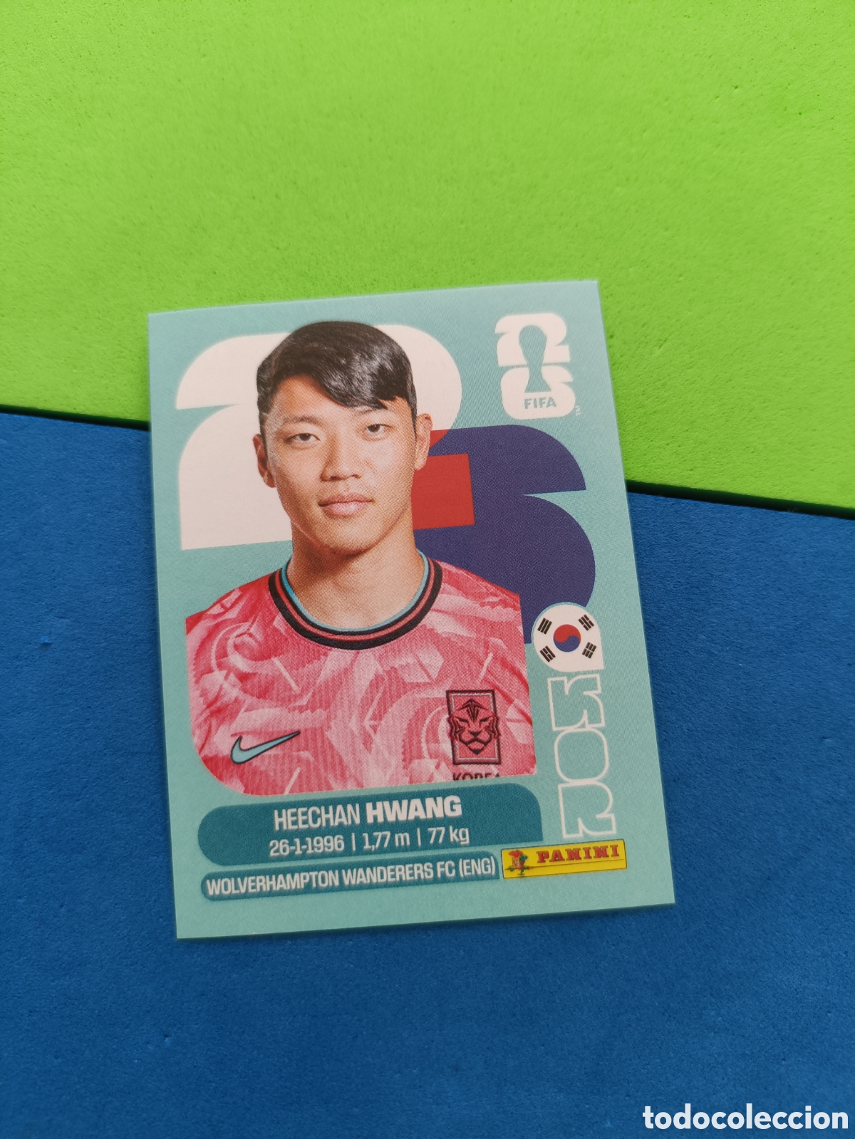 Cromos de f&uacute;tbol: Panini Mundial Fifa World cup 2026 26 sticker - KOR 19 Hwang