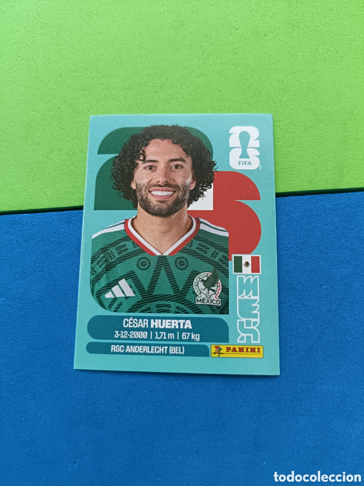 Cromos de f&uacute;tbol: Panini Mundial Fifa World cup 2026 26 sticker - MEX 20 Huerta