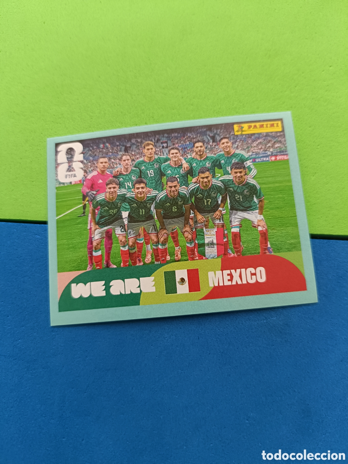 Cromos de f&uacute;tbol: Panini Mundial Fifa World cup 2026 26 sticker - MEX 13 Equipo M&eacute;xico