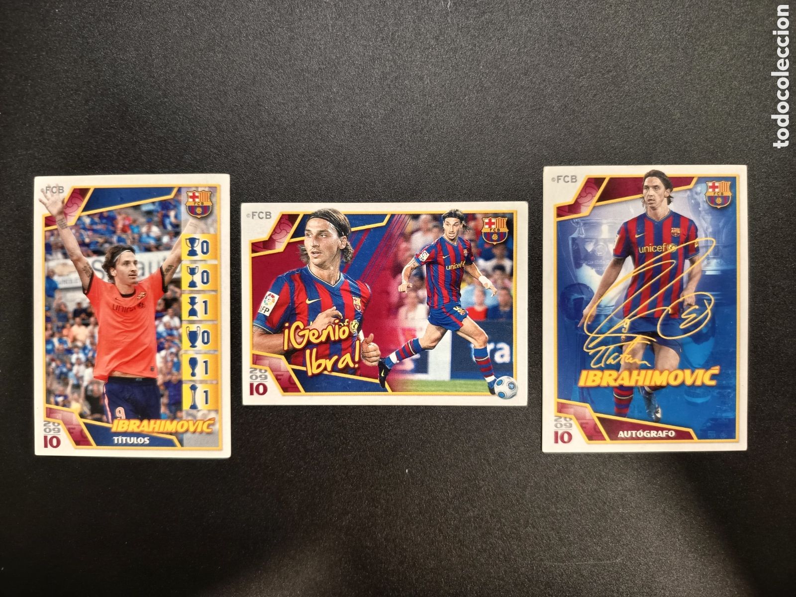 Cromos de f&uacute;tbol: 89 90 91 IBRAHIMOVIC FC BARCELONA EL BAR&Ccedil;A DE LAS SEIS COPAS PANINI 2008-09 2008 2009