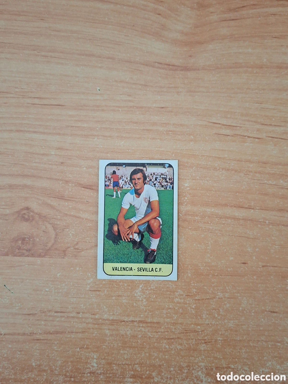 Cromos de f&uacute;tbol: Este 78 79 Valencia Sevilla baja despegado ver fotos