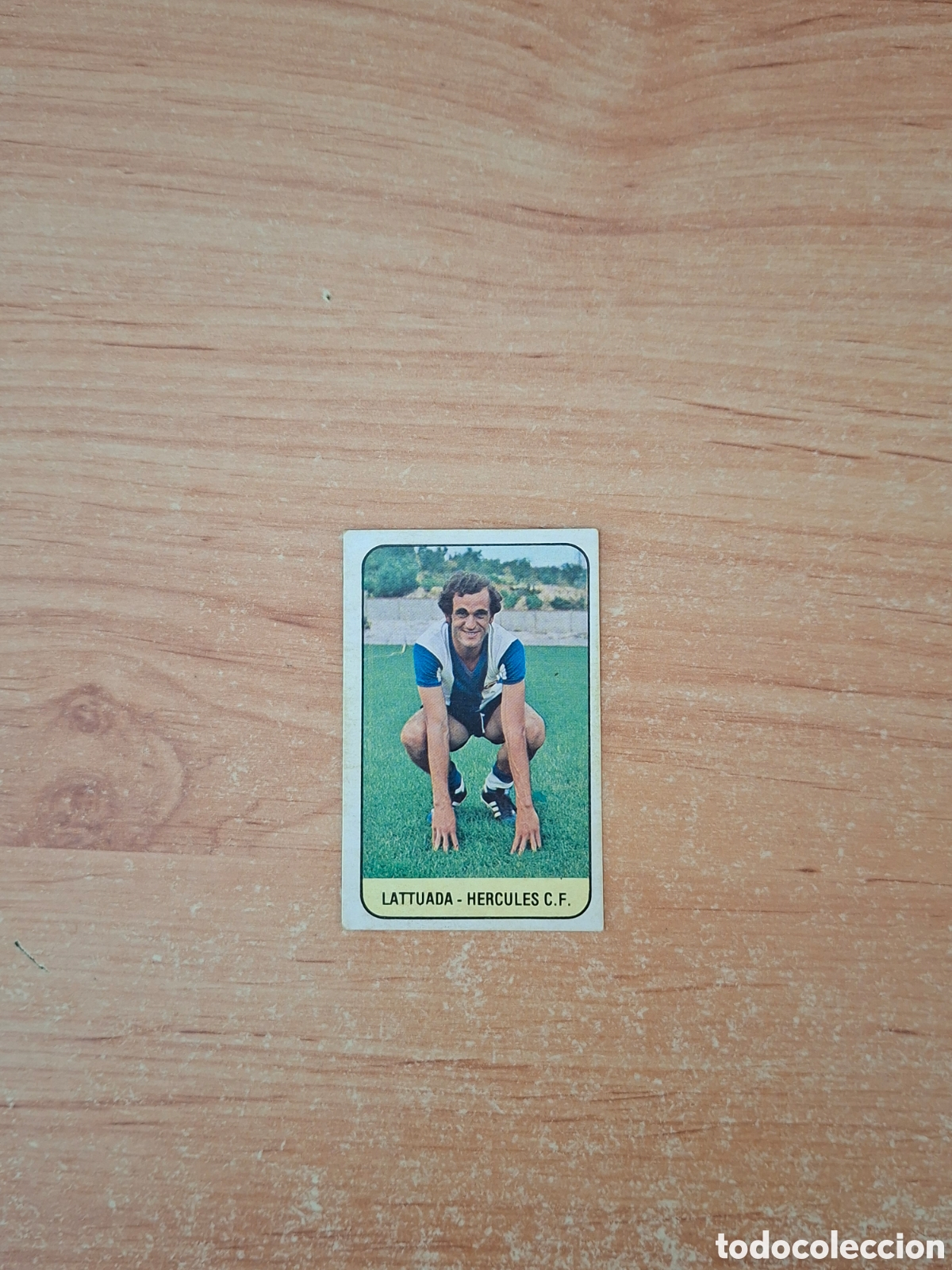 Cromos de f&uacute;tbol: Este 78 79 lattuada h&eacute;rcules baja despegado ver fotos