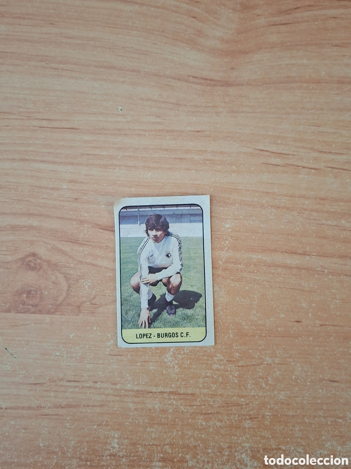 Cromos de f&uacute;tbol: Este 78 79 lopez burgos coloca despegado ver fotos