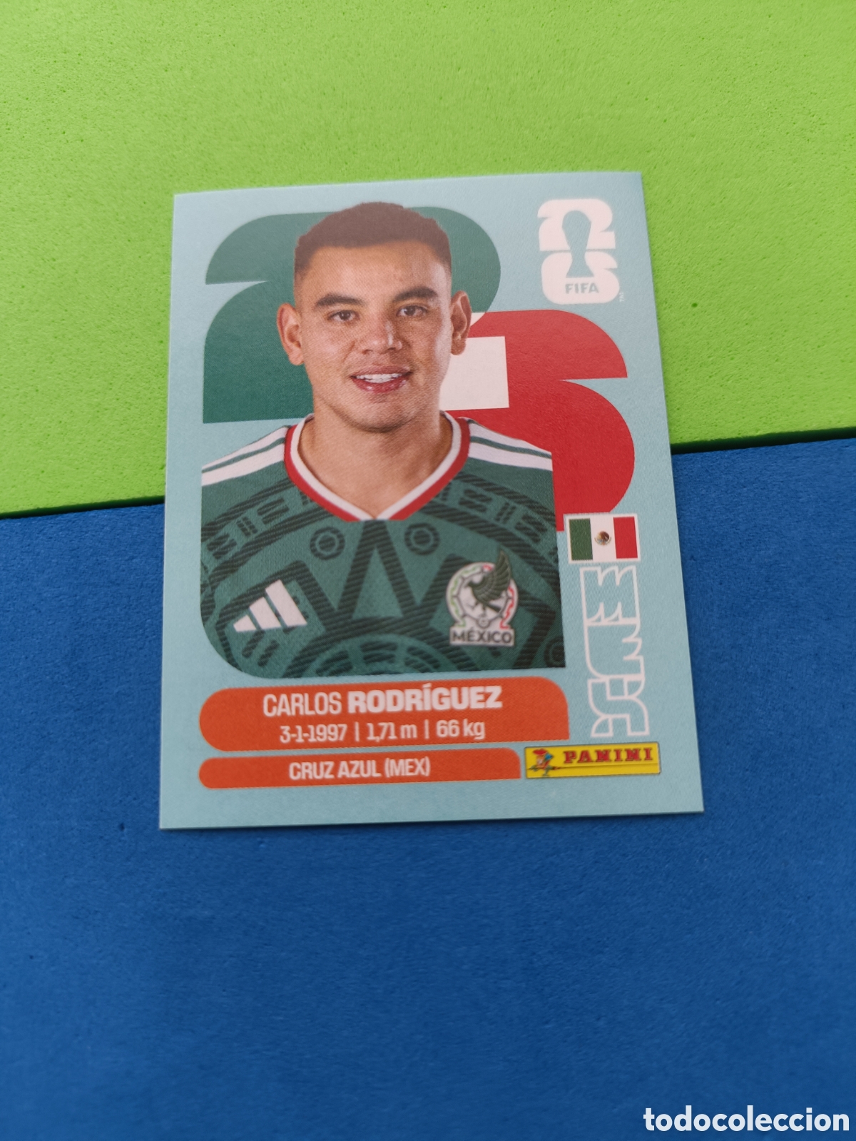 Cromos de f&uacute;tbol: Panini Mundial Fifa World cup 2026 26 sticker - MEX 9 Rodr&iacute;guez