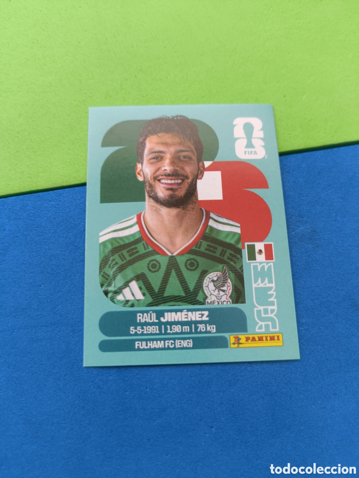 Cromos de f&uacute;tbol: Panini Mundial Fifa World cup 2026 26 sticker - MEX 17 Ra&uacute;l Jim&eacute;nez