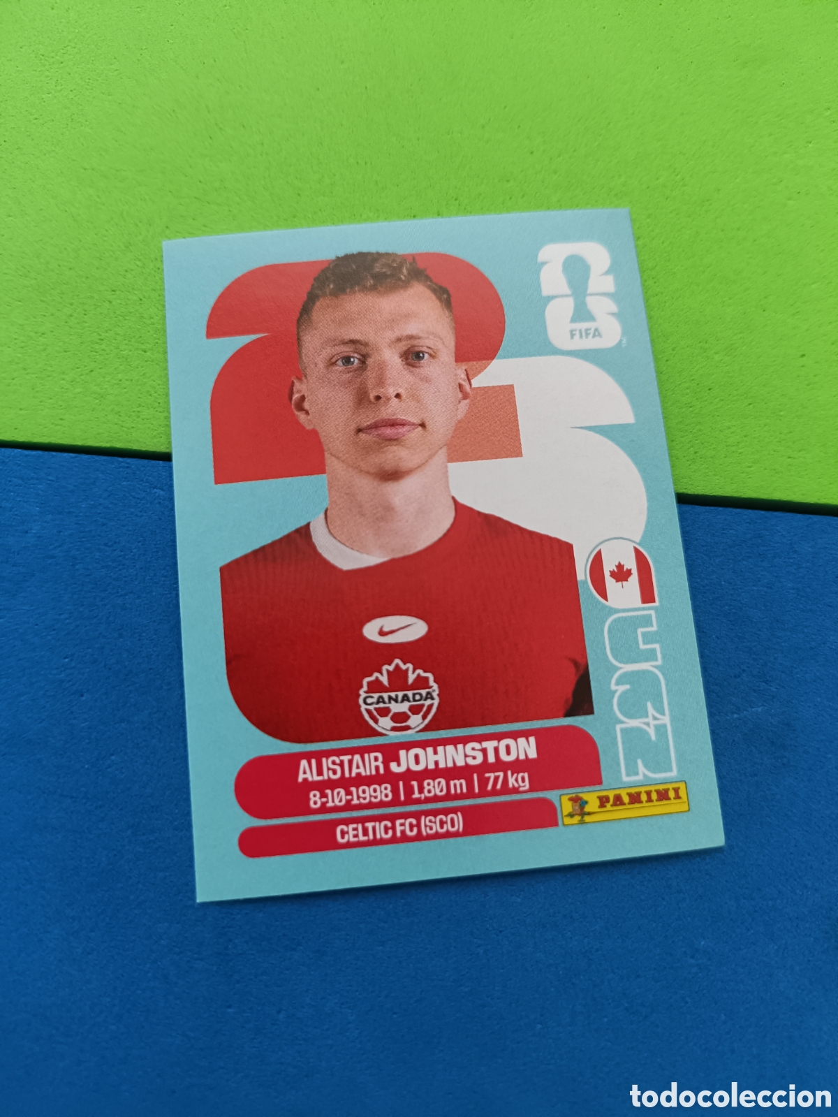 Cromos de f&uacute;tbol: Panini Mundial Fifa World cup 2026 26 sticker - CAN 4 Johnston