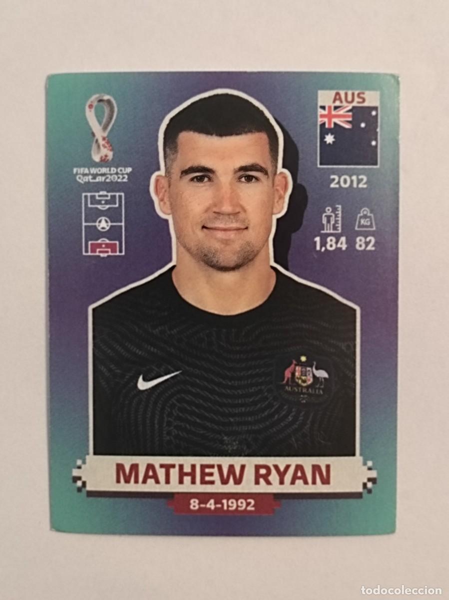 Figurine di Calcio: #AUS 3 MATHEW RYAN (AUSTRALIA) MUNDIAL QATAR 2022 PANINI