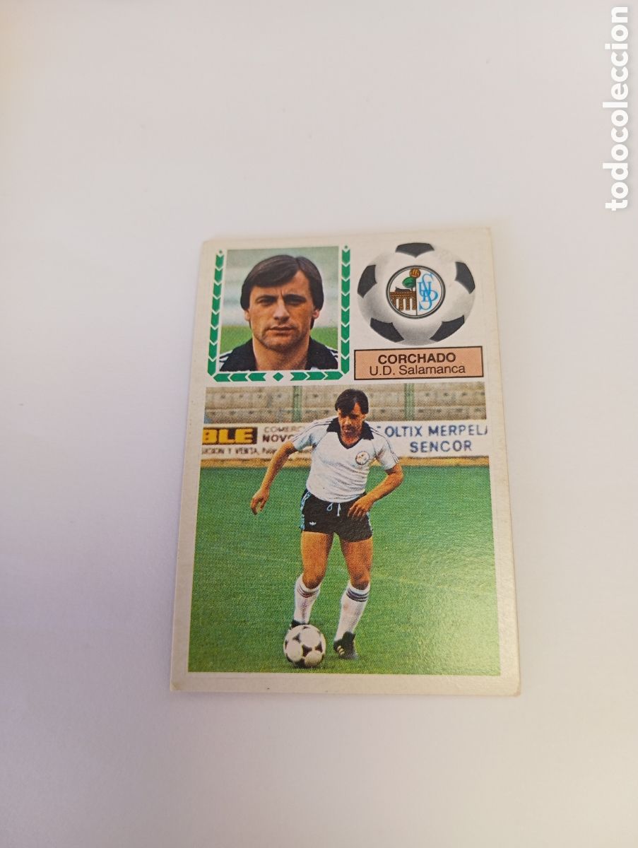 Football Stickers: CORCHADO BAJA Salamanca Liga Este 1983 1984 NUEVO 83 84 SIN PEGAR