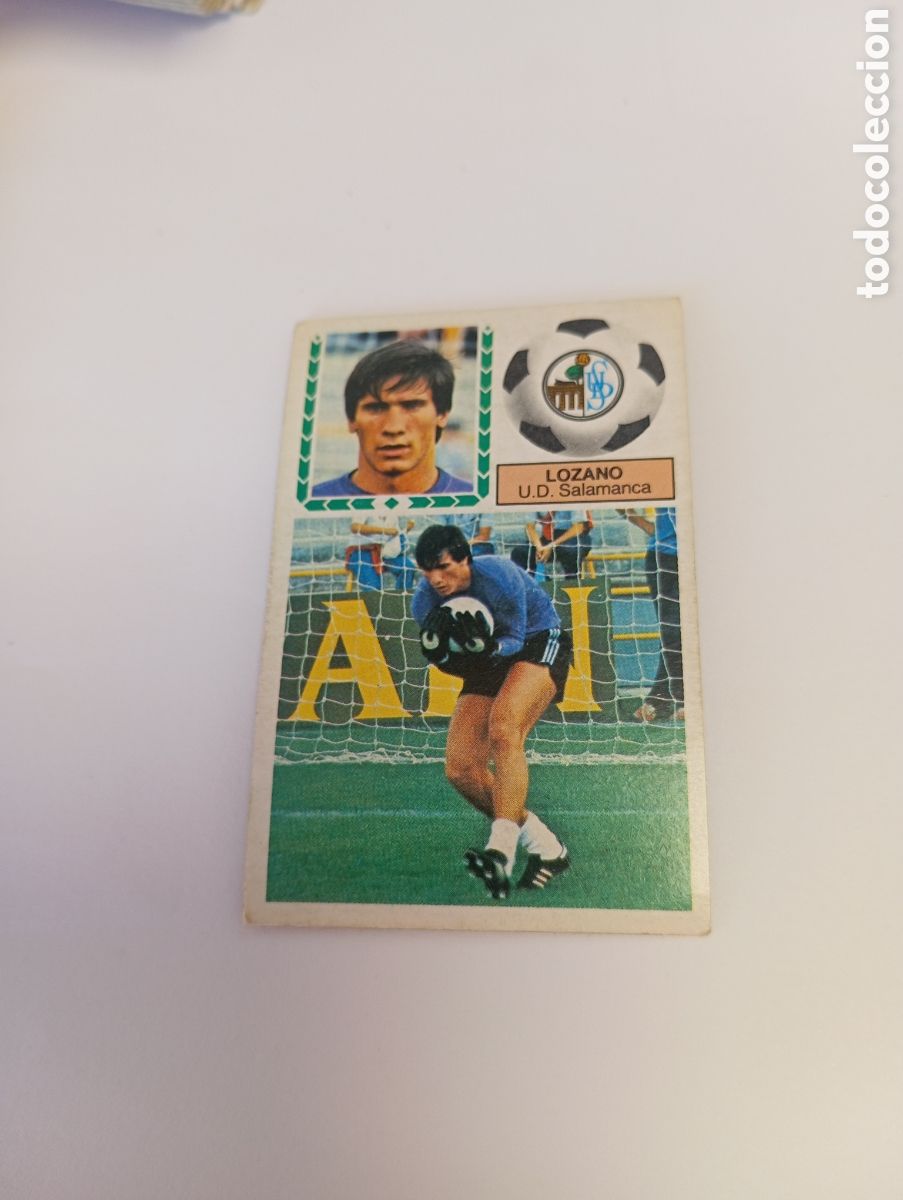 Cromos de f&uacute;tbol: LOZANO Salamanca Liga Este 1983 1984 NUEVO 83 84 SIN PEGAR