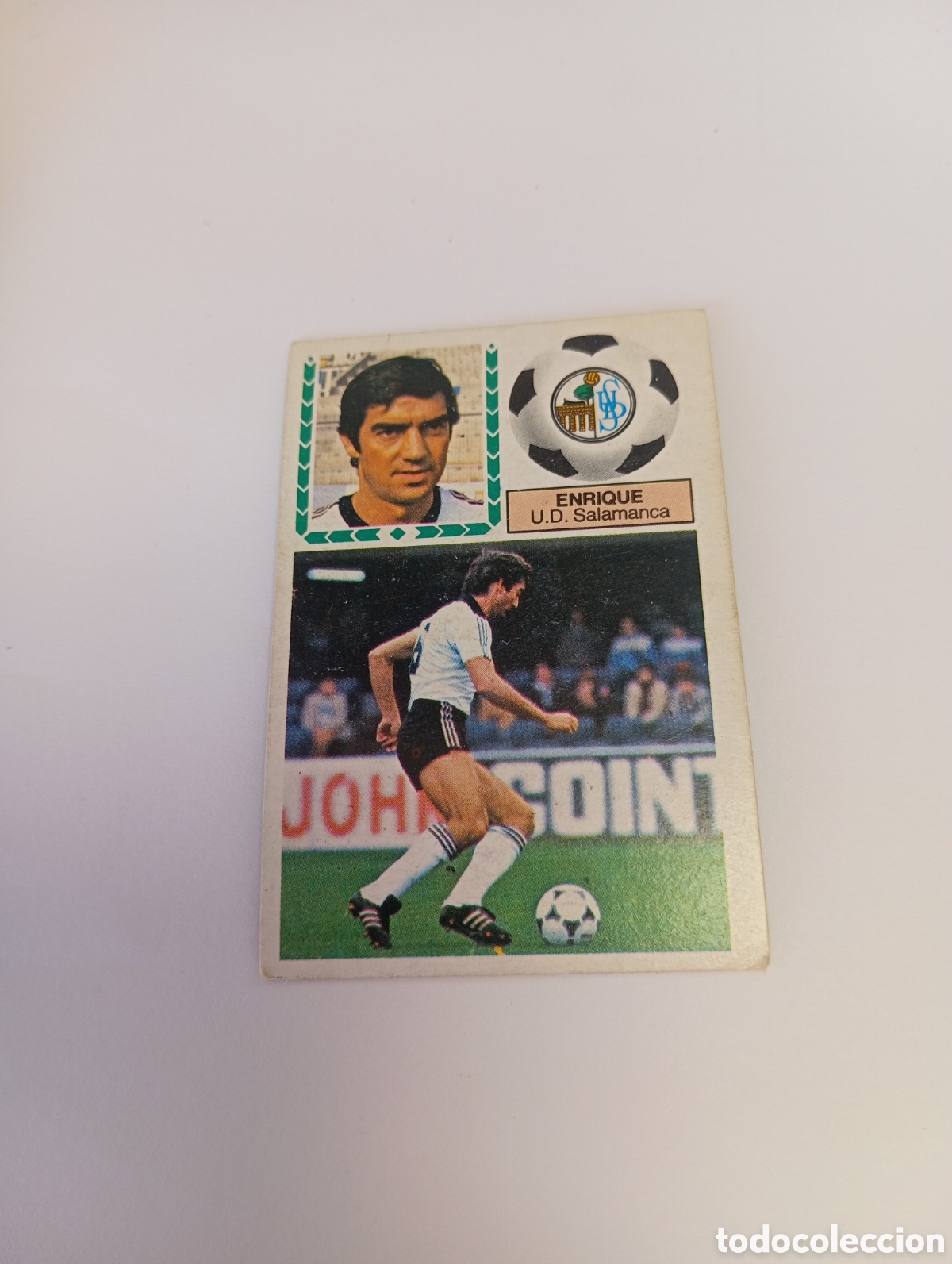 Cromos de f&uacute;tbol: ENRIQUE Salamanca Liga Este 1983 1984 NUEVO 83 84 SIN PEGAR