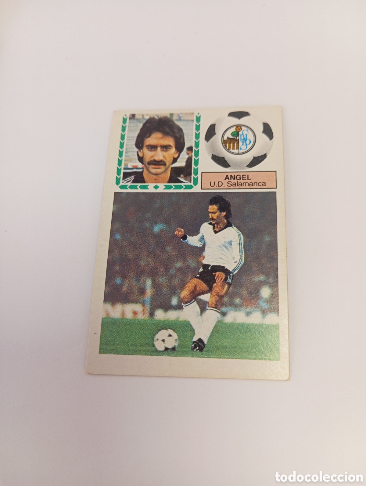 Cromos de f&uacute;tbol: &Aacute;NGEL Salamanca Liga Este 1983 1984 NUEVO 83 84 SIN PEGAR