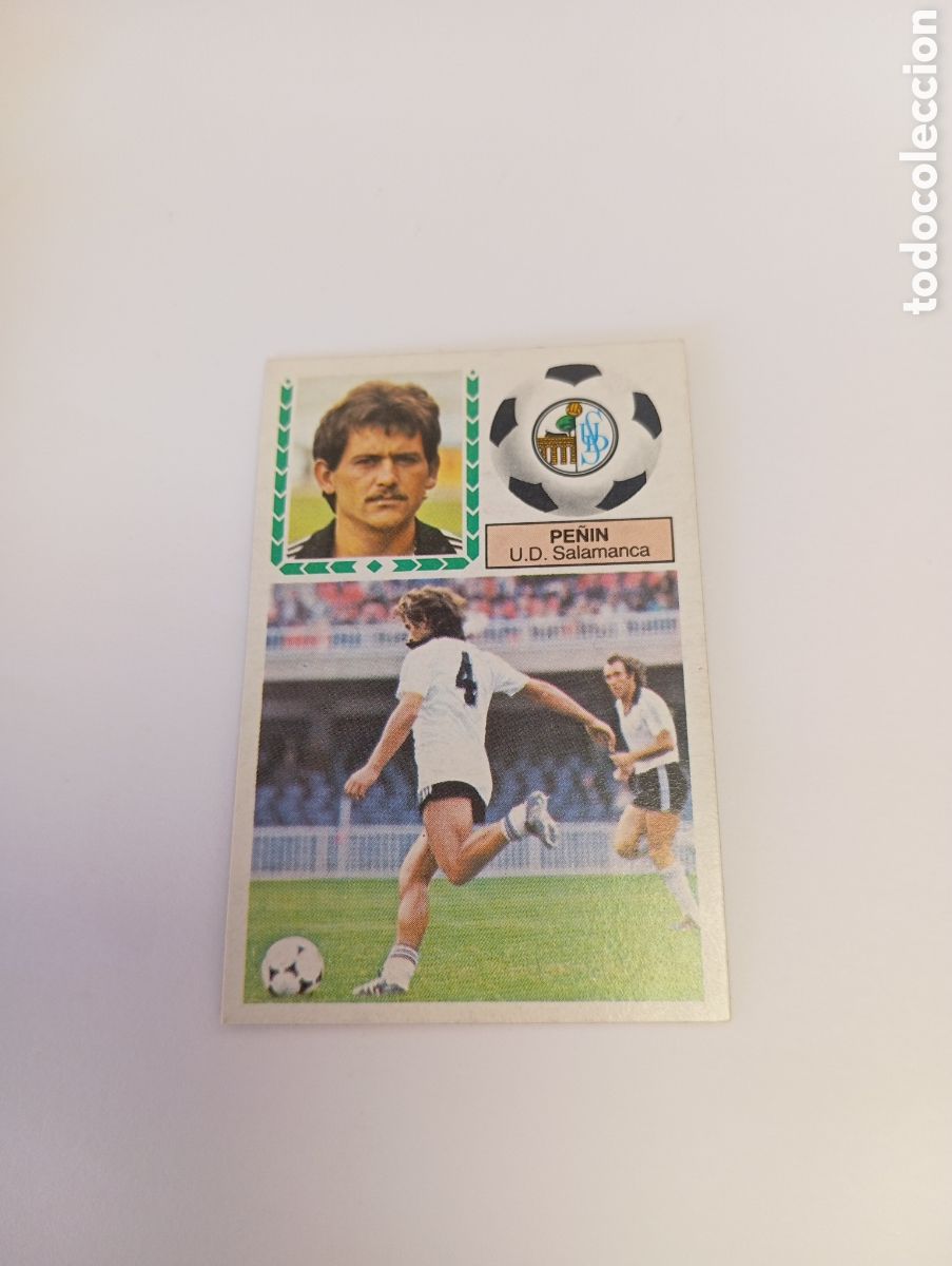 Cromos de f&uacute;tbol: PE&Ntilde;IN Salamanca Liga Este 1983 1984 NUEVO 83 84 SIN PEGAR
