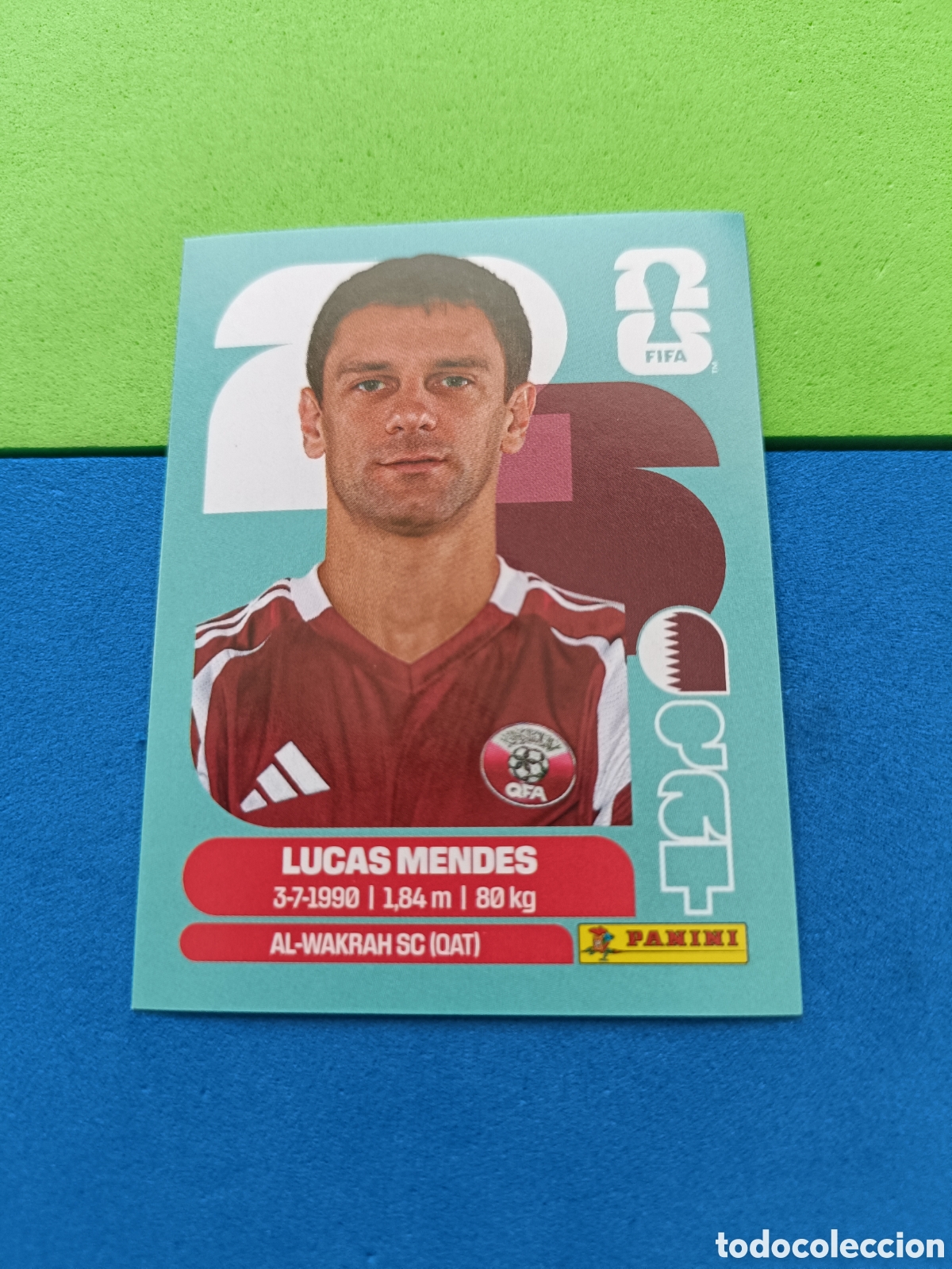 Cromos de f&uacute;tbol: Panini Mundial Fifa World cup 2026 26 sticker - QAT 4 Lucas Mendes