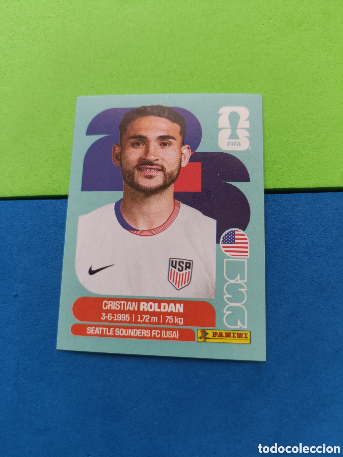 Cromos de f&uacute;tbol: Panini Mundial Fifa World cup 2026 26 sticker - USA 11 Rold&aacute;n