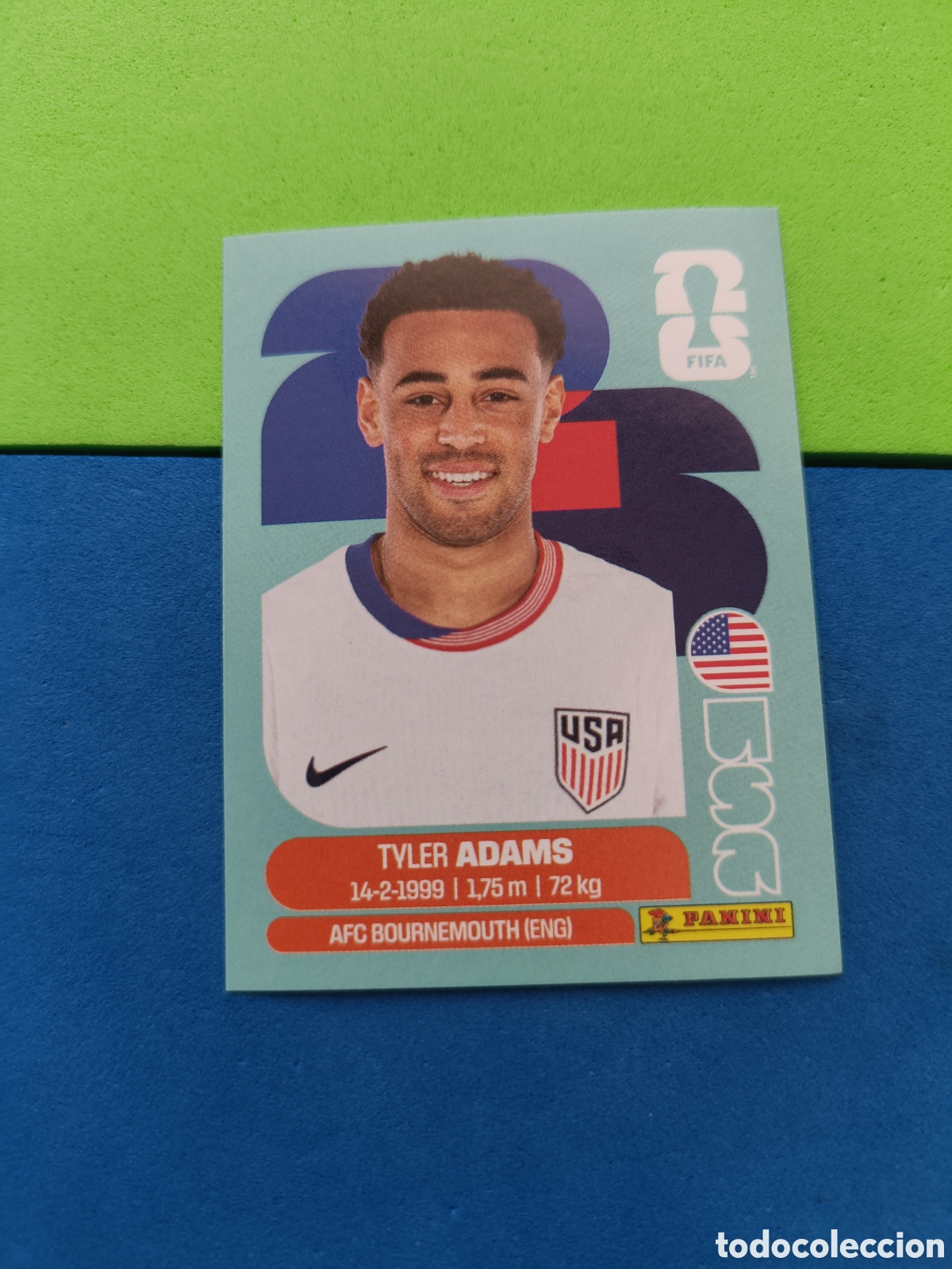 Cromos de f&uacute;tbol: Panini Mundial Fifa World cup 2026 26 sticker - USA 8 Adams