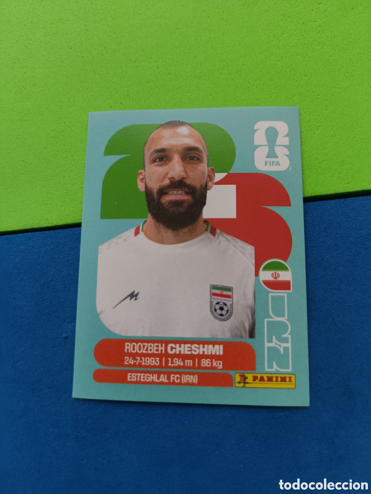 Cromos de f&uacute;tbol: Panini Mundial Fifa World cup 2026 26 sticker - IRN 15 Cheshmi