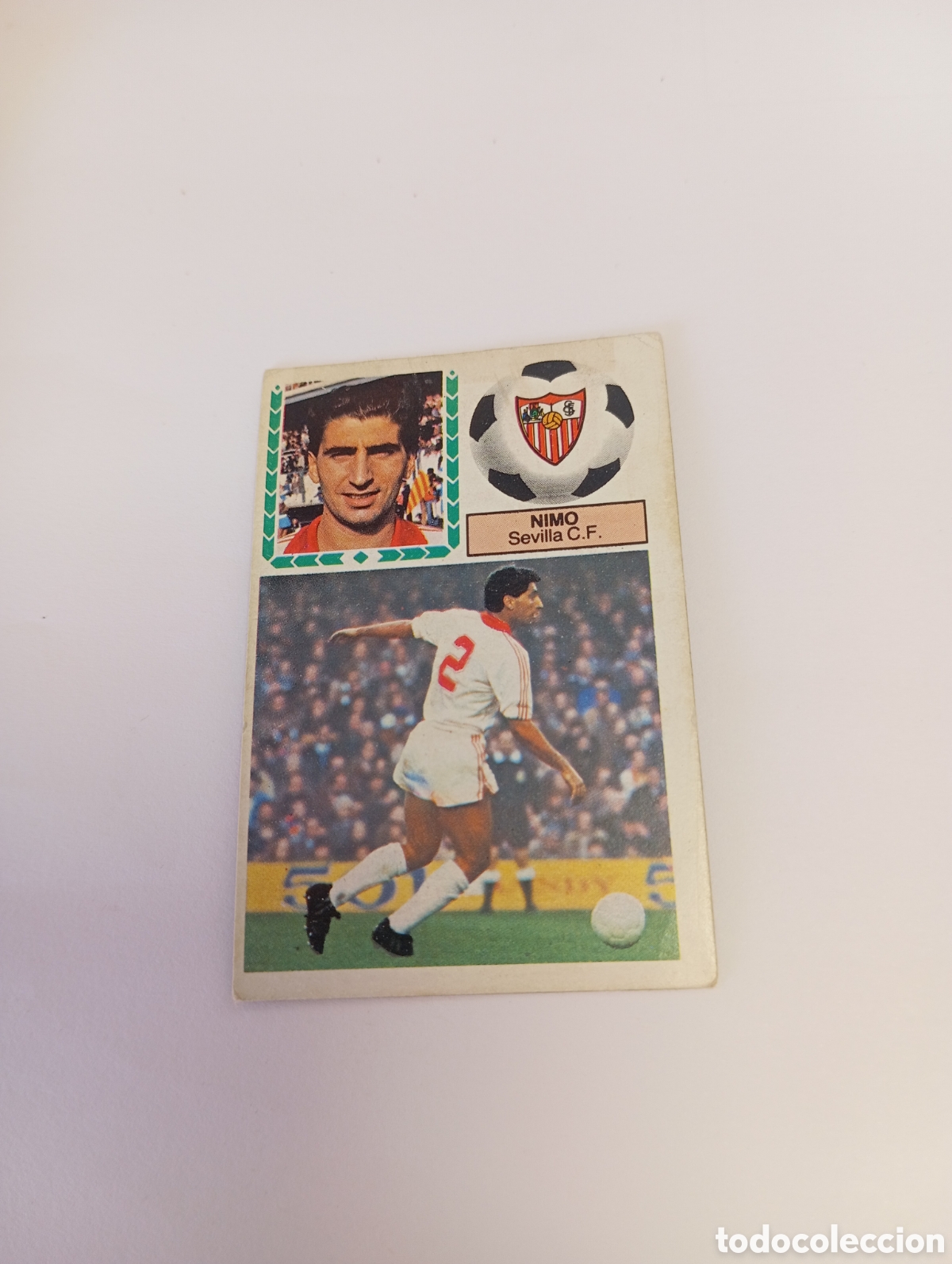 Cromos de f&uacute;tbol: NIMO Sevilla Liga Este 1983 1984 NUEVO 83 84 SIN PEGAR