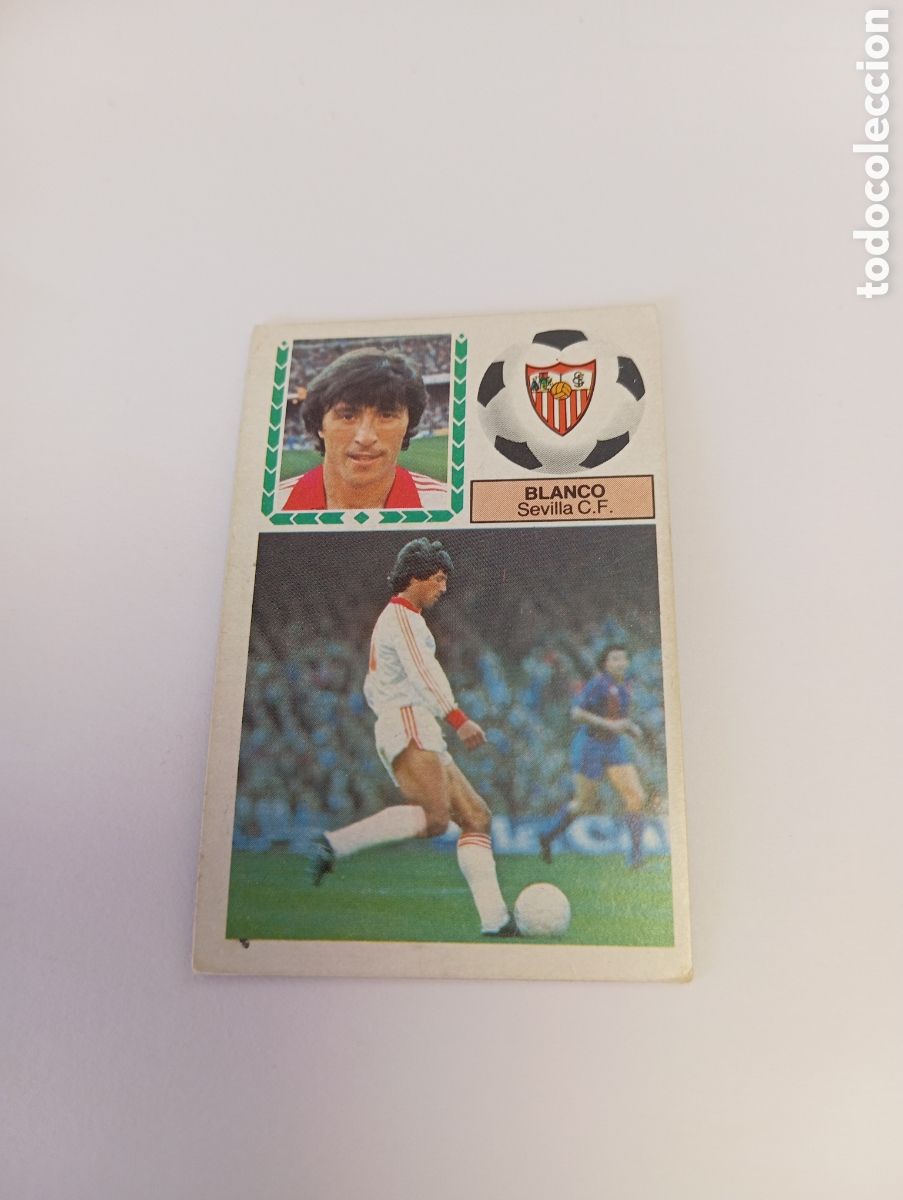 Cromos de f&uacute;tbol: BLANCO Sevilla Liga Este 1983 1984 NUEVO 83 84 SIN PEGAR