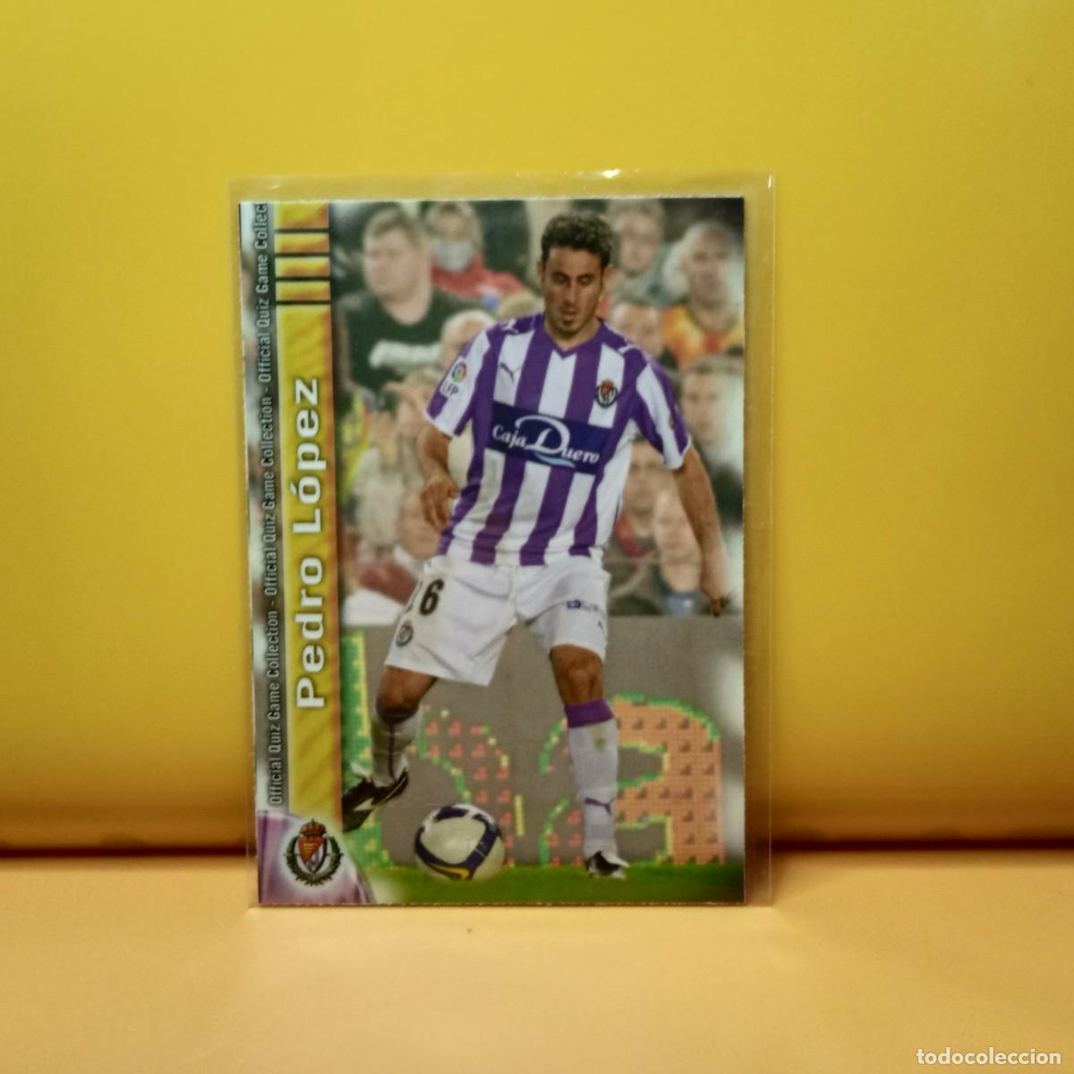 Cromos de f&uacute;tbol: MUNDICROMO 2009 2010 09 10 REAL VALLADOLID PEDRO L&Oacute;PEZ 414
