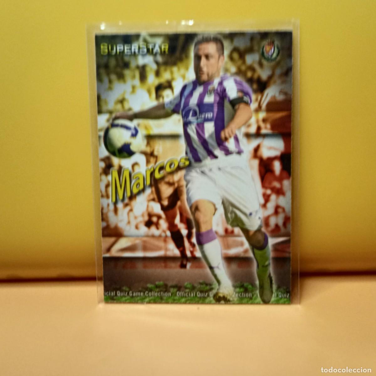 Cromos de Futebol: MUNDICROMO 2009 2010 09 10 REAL VALLADOLID SUPERSTAR MATE MARCOS 430 (ALTA)