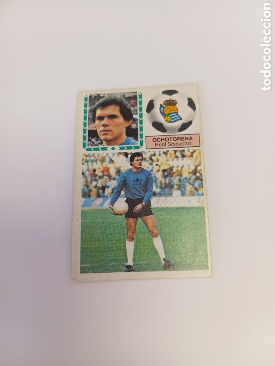 Football Stickers: OCHOTORENA Real Sociedad Liga Este 1983 1984 NUEVO 83 84 SIN PEGAR