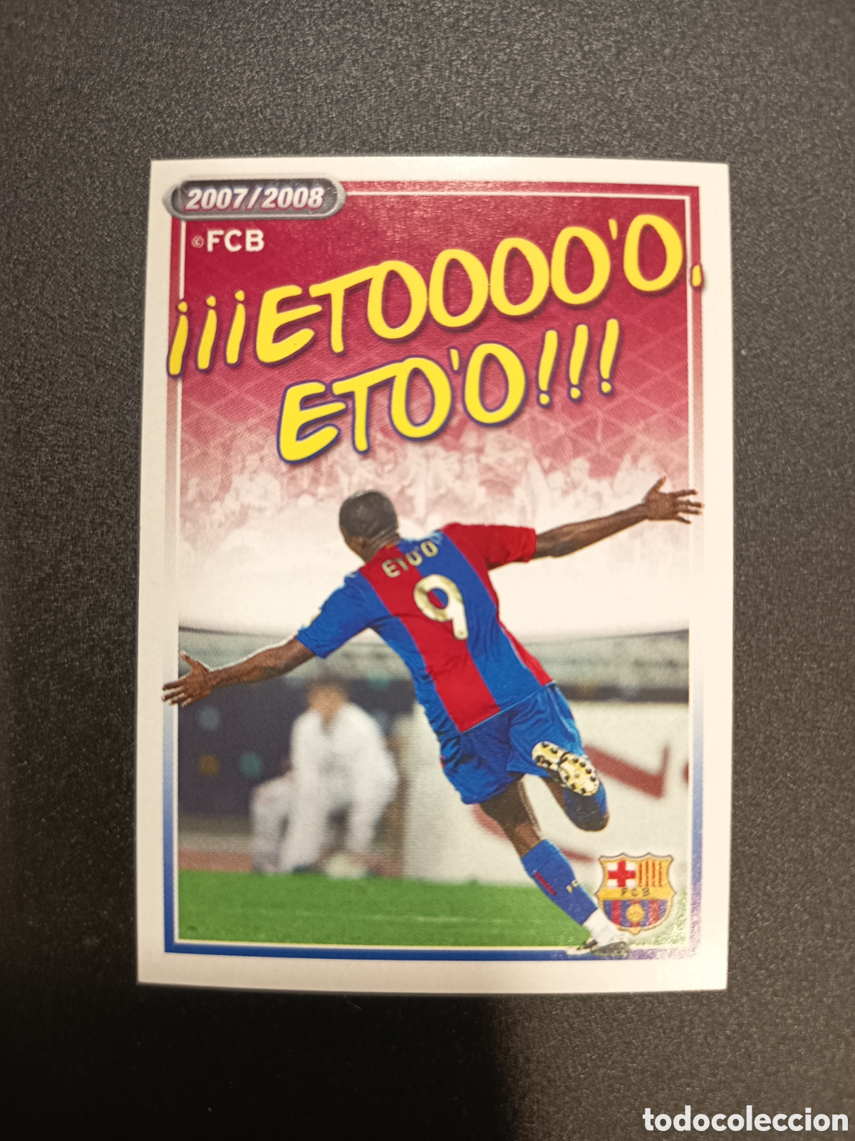 Figurine di Calcio: 160 ETOO COLECCI&Oacute;N OFICIAL FC BARCELONA PANINI 2007-2008 2007-08 2007 2008