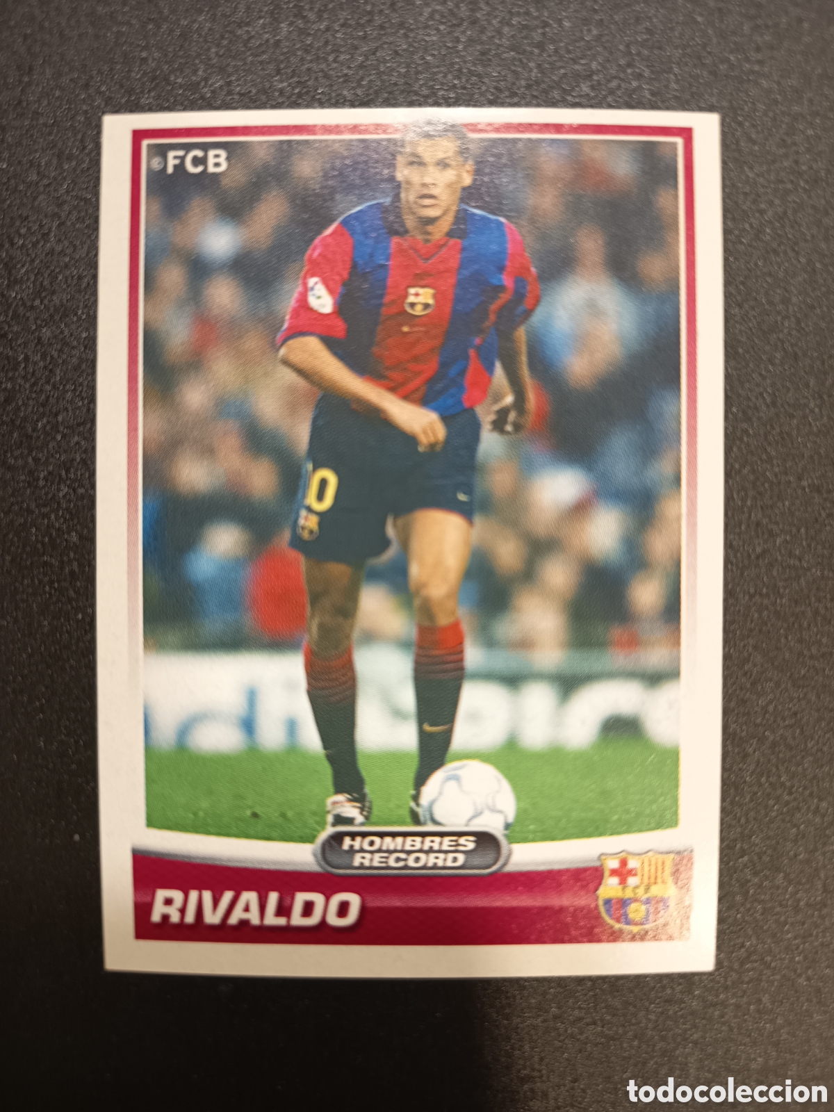 Figurine di Calcio: 168 RIVALDO COLECCI&Oacute;N OFICIAL FC BARCELONA PANINI 2007-2008 2007-08 2007 2008
