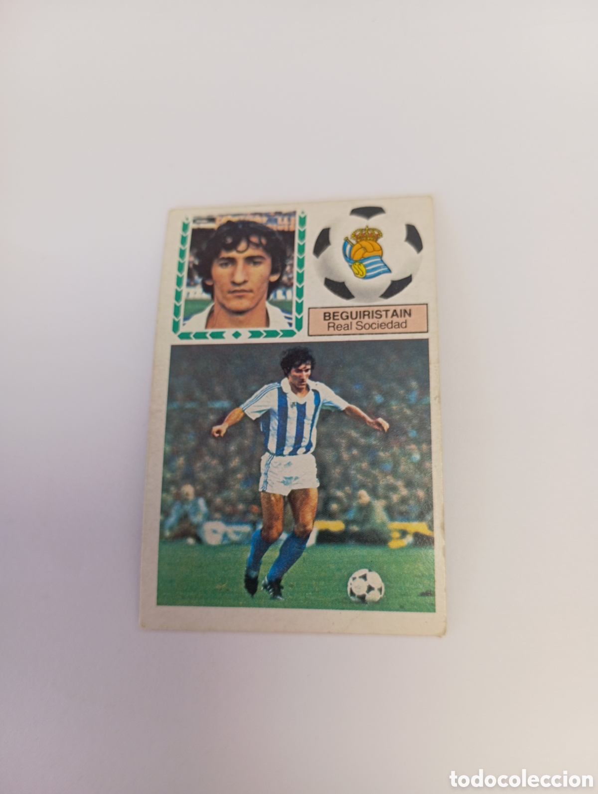 Football Stickers: BEGUIRISTAIN Real Sociedad Liga Este 1983 1984 NUEVO 83 84 SIN PEGAR