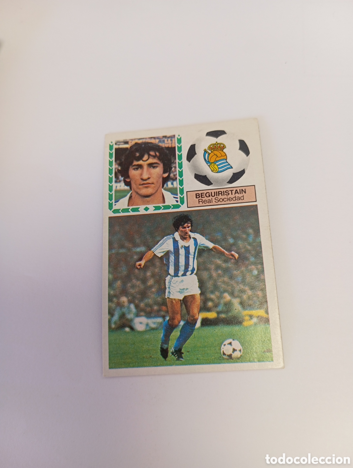 Cromos de f&uacute;tbol: BEGUIRISTAIN Real Sociedad Liga Este 1983 1984 NUEVO 83 84 SIN PEGAR