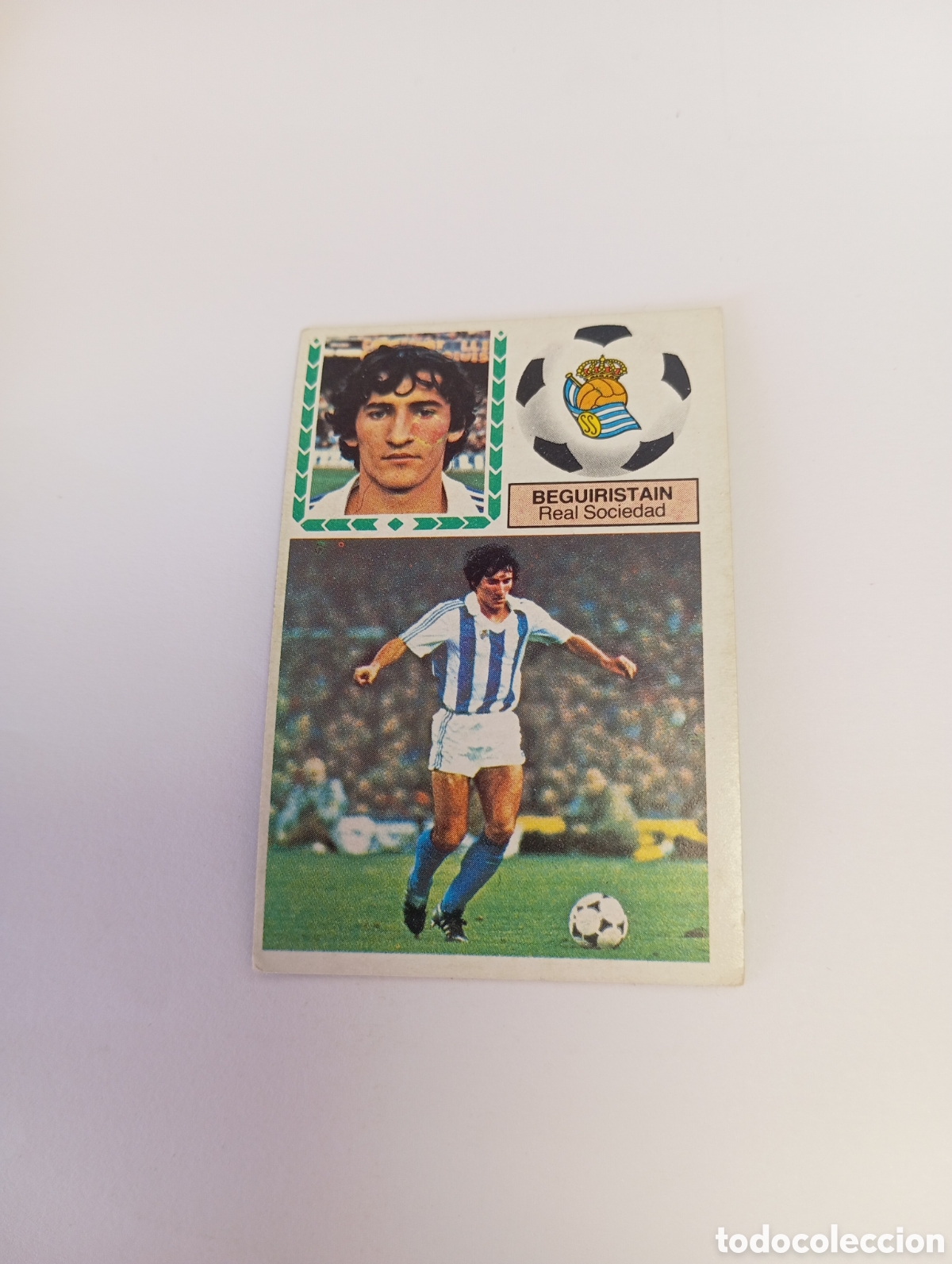 Cromos de f&uacute;tbol: BEGUIRISTAIN Real Sociedad Liga Este 1983 1984 NUEVO 83 84 SIN PEGAR