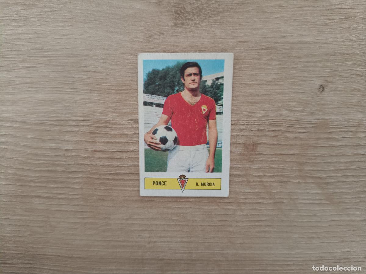 Cromos de f&uacute;tbol: CROMO DE FUTBOL LIGA ESTE PONCE MURCIA DESPEGADO 73 74 1973 1974 D626