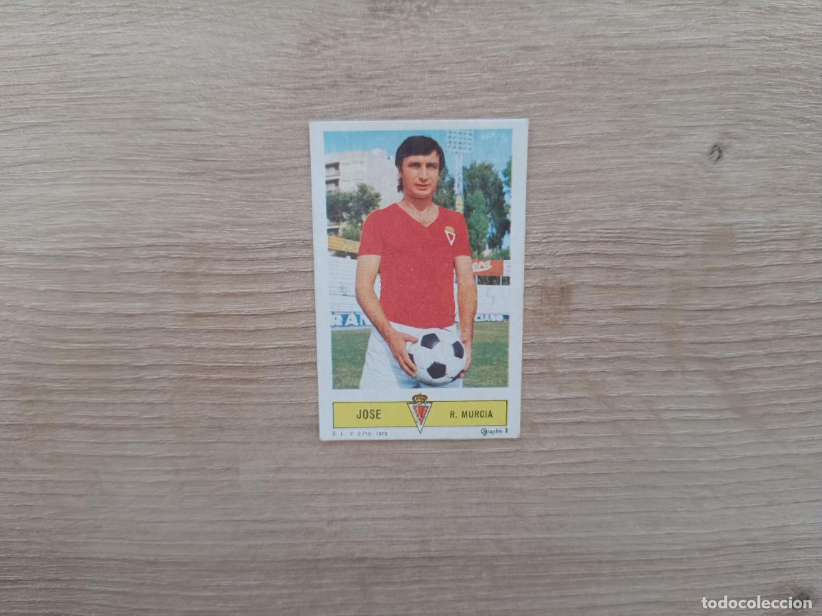 Cromos de f&uacute;tbol: CROMO DE FUTBOL LIGA ESTE JOSE MURCIA DESPEGADO 73 74 1973 1974 D626
